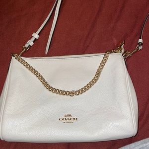 COACH WHITE CROSSBODY BAG